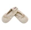 baby ballet slippers - innocent ivory