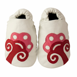 beautiful blooms baby shoes