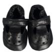 bold black baby sandal