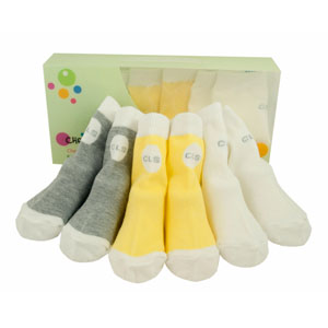 cheeky little box of socks - unisex brights selection