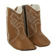 cowboy boots - tan