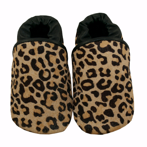 growl animal print leather baby shoes