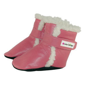 polar boots - rose pink