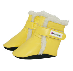 polar boots - yellow